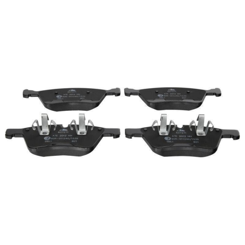 Bremsbelagsatz, Scheibenbremse ATE 13.0460-7271.2 f&uuml;r MERCEDES-BENZ, Vorderachse