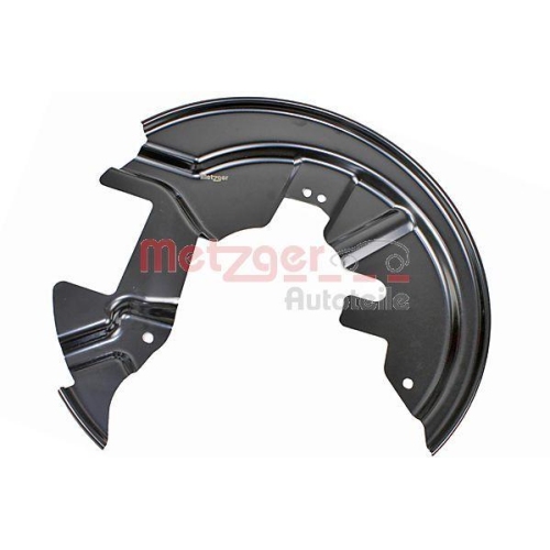 Spritzblech, Bremsscheibe METZGER 6115478 f&uuml;r FORD, Vorderachse rechts