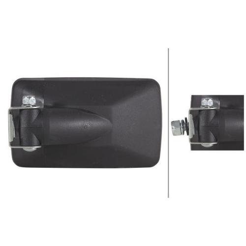 HELLA Arbeitsscheinwerfer 1GA 006 875-001 Picador für AEBI DAF VOLVO ASTRA JCB