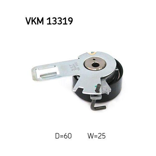 Spannrolle, Zahnriemen SKF VKM 13319 f&uuml;r CITRO&Euml;N FIAT FORD LANCIA OPEL PEUGEOT