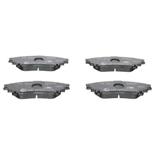 Bremsbelagsatz, Scheibenbremse ATE 13.0460-5635.2 f&uuml;r TOYOTA LEXUS, Hinterachse
