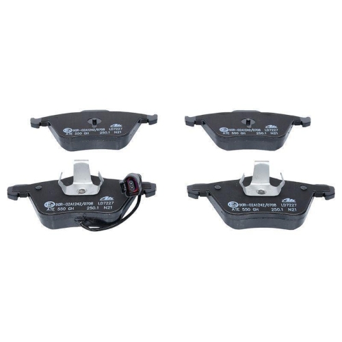 Bremsbelagsatz, Scheibenbremse ATE 13.0470-7227.2 ATE Ceramic f&uuml;r VAG