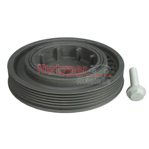Riemenscheibe, Kurbelwelle METZGER 6400048 KIT + f&uuml;r OPEL RENAULT VAUXHALL