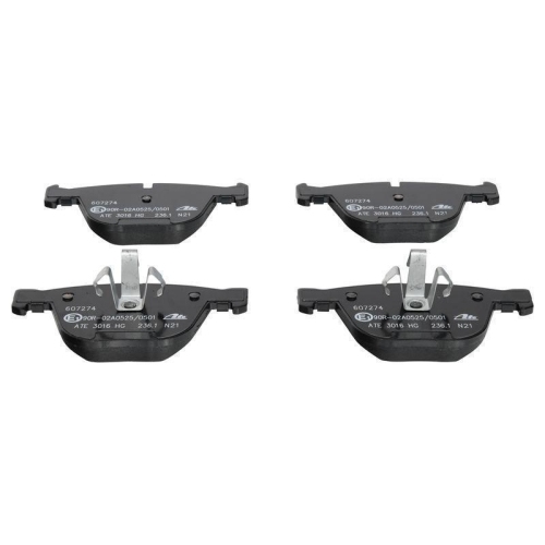 Bremsbelagsatz, Scheibenbremse ATE 13.0460-7274.2 f&uuml;r BMW, Hinterachse