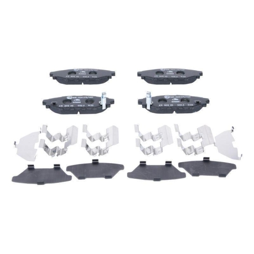 Bremsbelagsatz, Scheibenbremse ATE 13.0460-5669.2 f&uuml;r SUBARU, Hinterachse