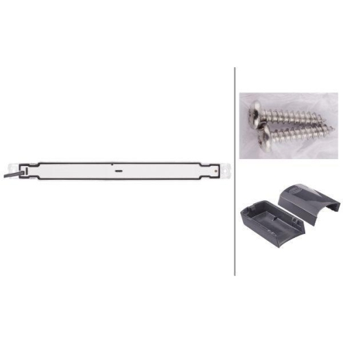 HELLA Nebelschlussleuchte 2NE 980 889-601 für, hinten