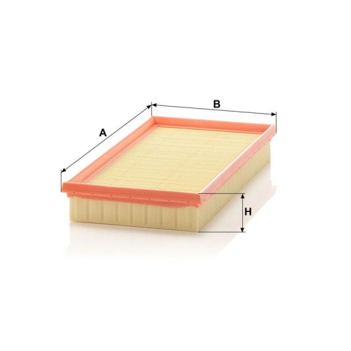 Luftfilter MANN-FILTER C 3083 f&uuml;r VAG