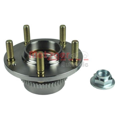 Radlagersatz METZGER WM 6943 f&uuml;r HYUNDAI KIA, Hinterachse
