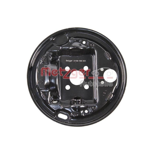 Bremstr&auml;gerplatte METZGER 6117008 f&uuml;r RENAULT, Hinterachse rechts