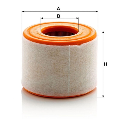Luftfilter MANN-FILTER C 15 010 f&uuml;r VAG