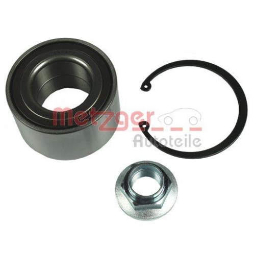 Radlagersatz METZGER WM 6972 f&uuml;r MAZDA, Vorderachse