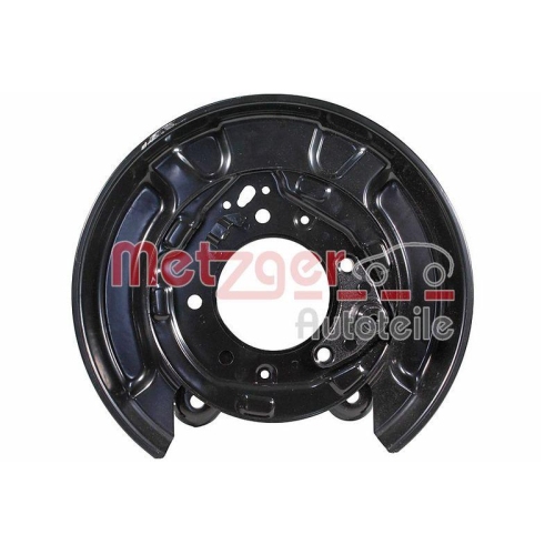 Bremstr&auml;gerplatte METZGER 6117016 f&uuml;r TOYOTA LEXUS, Hinterachse rechts
