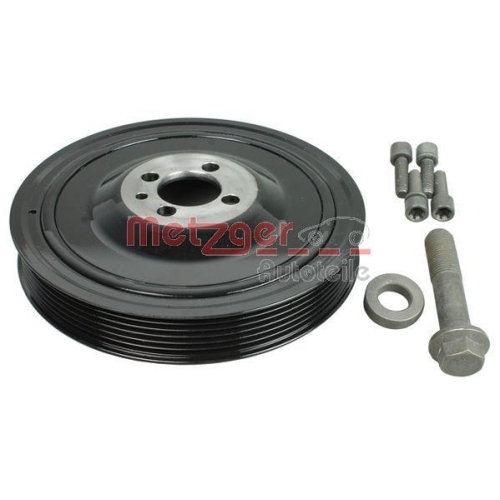 Riemenscheibe, Kurbelwelle METZGER 6400056 KIT + f&uuml;r OPEL VAUXHALL
