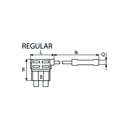 SWG 555 970 002 80 Sicherungshalter f&uuml;r