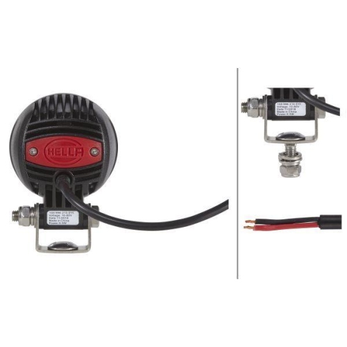 HELLA Arbeitsscheinwerfer 1G0 996 210-011 für DOOSAN ROSENBAUER