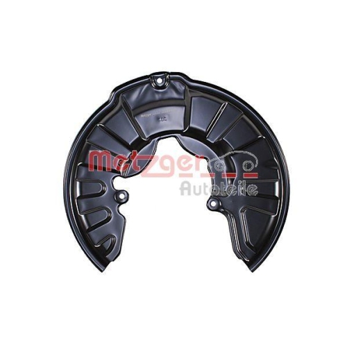 Spritzblech, Bremsscheibe METZGER 6115491 GREENPARTS f&uuml;r SMART