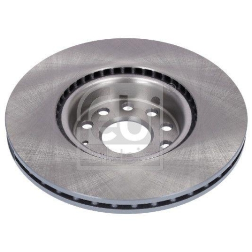 FEBI BILSTEIN 24384 2 St&uuml;ck Bremsscheiben f&uuml;r AUDI FORD SEAT SKODA VW CUPRA, Vorderachse