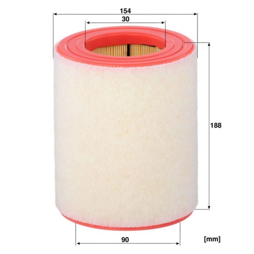 Luftfilter MANN-FILTER C 16 005 f&uuml;r VAG