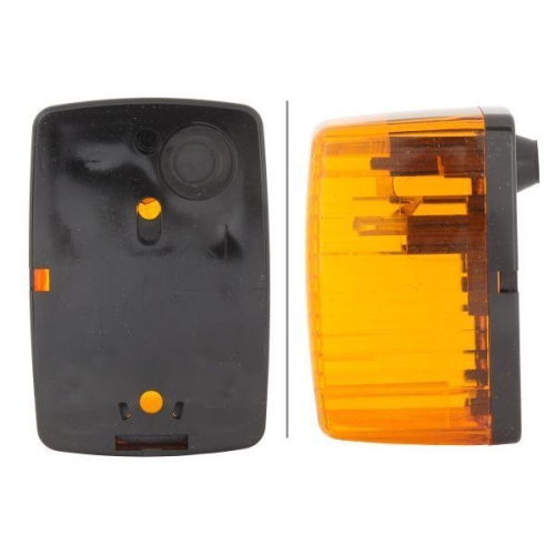 HELLA Zusatzblinkleuchte 2BM 002 652-081 für DAF MERCEDES-BENZ, rechts