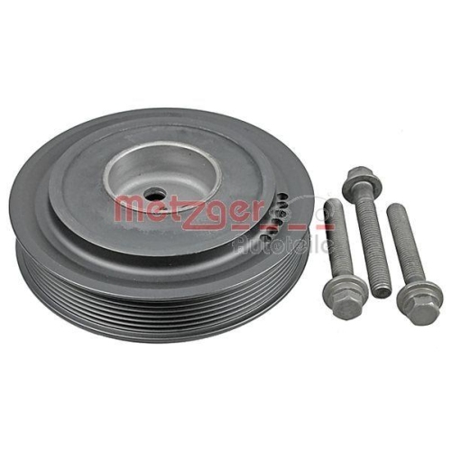 Riemenscheibe, Kurbelwelle METZGER 6400058 KIT + f&uuml;r FORD