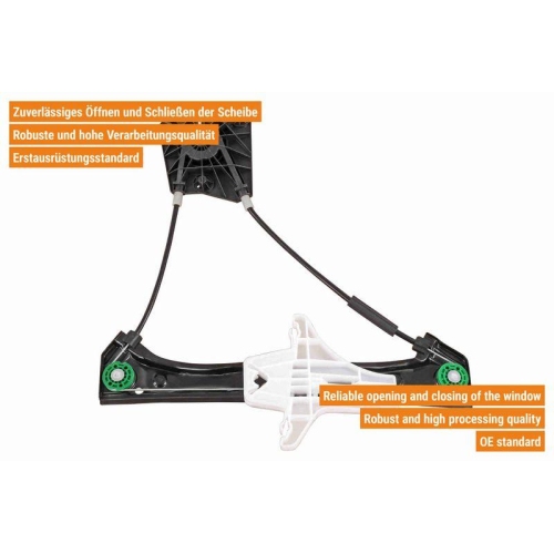 Fensterheber VAICO V10-5693 Original VAICO Qualit&auml;t f&uuml;r SKODA VW VAG