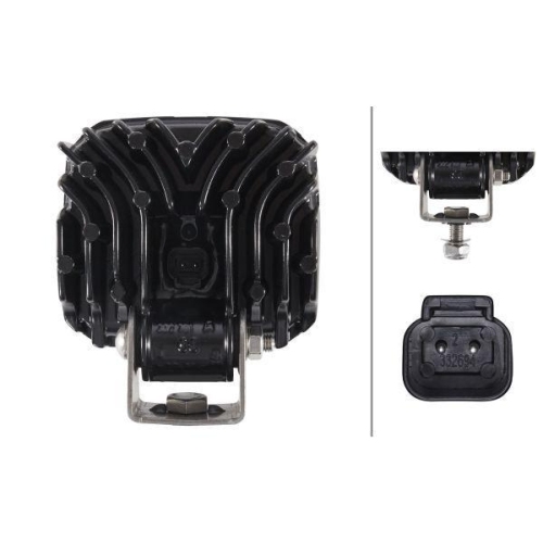 HELLA Arbeitsscheinwerfer 1GA 995 606-011 für SCANIA VOLVO FAUN HYDREMA