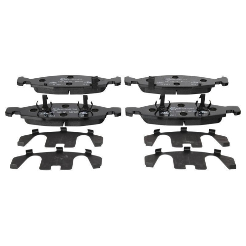 Bremsbelagsatz, Scheibenbremse ATE 13.0460-7206.2 f&uuml;r JEEP, Vorderachse