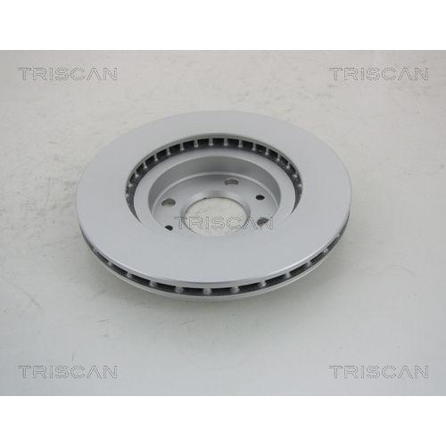 TRISCAN 8120 25182C 2 St&uuml;ck Bremsscheiben COATED f&uuml;r RENAULT DACIA, Vorderachse