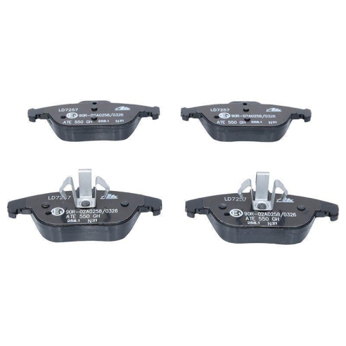 Bremsbelagsatz, Scheibenbremse ATE 13.0470-7257.2 ATE Ceramic f&uuml;r MERCEDES-BENZ