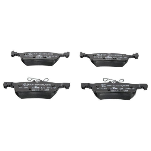 Bremsbelagsatz, Scheibenbremse ATE 13.0460-7295.2 f&uuml;r PEUGEOT, Hinterachse