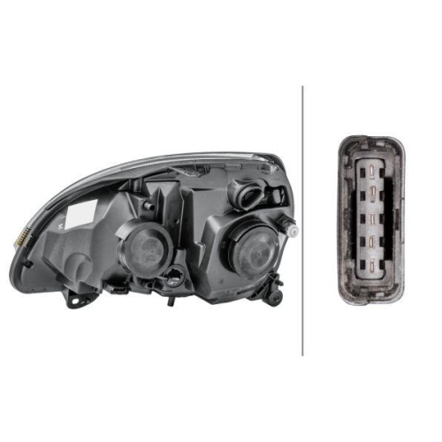 HELLA Hauptscheinwerfer 1LB 008 461-761 f&uuml;r RENAULT, rechts