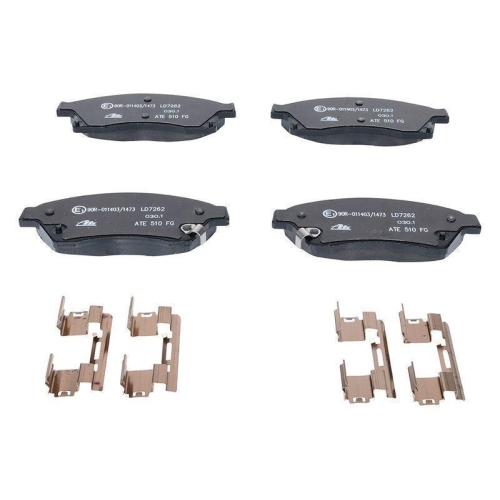 Bremsbelagsatz, Scheibenbremse ATE 13.0470-7262.2 ATE Ceramic f&uuml;r OPEL VAUXHALL
