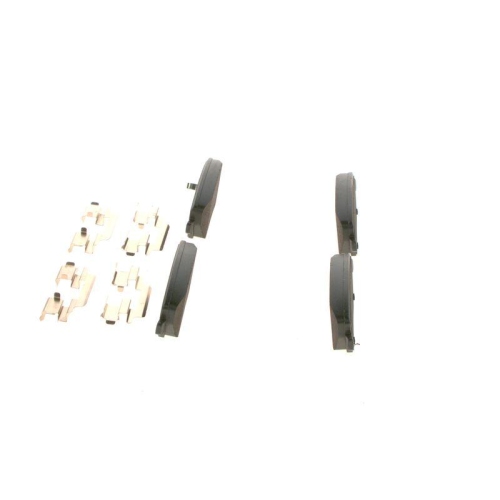 Bremsbelagsatz, Scheibenbremse BOSCH 0 986 494 160 f&uuml;r NISSAN OPEL SAAB SUZUKI