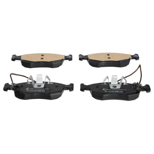 Bremsbelagsatz, Scheibenbremse ATE 13.0460-7288.2 f&uuml;r FIAT, Vorderachse