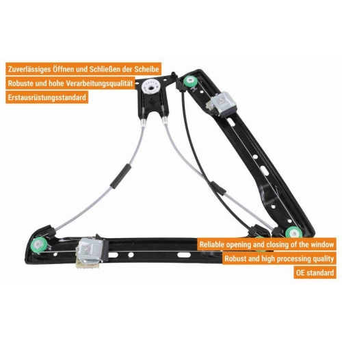 Fensterheber VAICO V30-3820 Green Mobility Parts für MERCEDES-BENZ, vorne rechts
