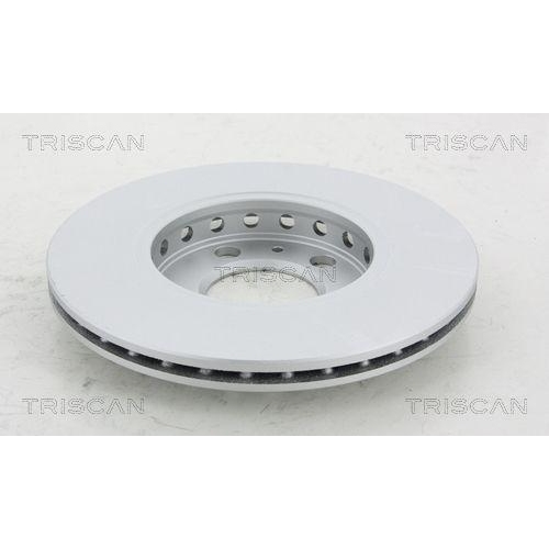 TRISCAN 8120 29192C 2 St&uuml;ck Bremsscheiben COATED f&uuml;r SKODA VW, Vorderachse