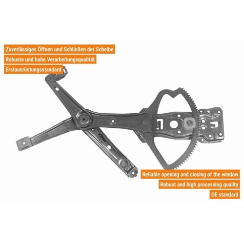 VAICO Fensterheber links und rechts elektrisch vorne V30-0870 + V30-0871 f&uuml;r MERCEDES-BENZ