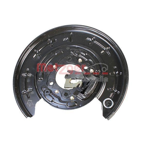 Bremstr&auml;gerplatte METZGER 6117025 KIT + ORIGINAL ERSATZTEIL f&uuml;r KIA