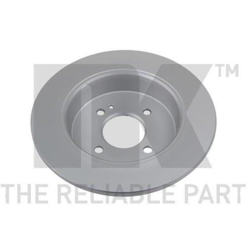 Bremsscheibe NK 313539 f&uuml;r HYUNDAI KIA, Hinterachse