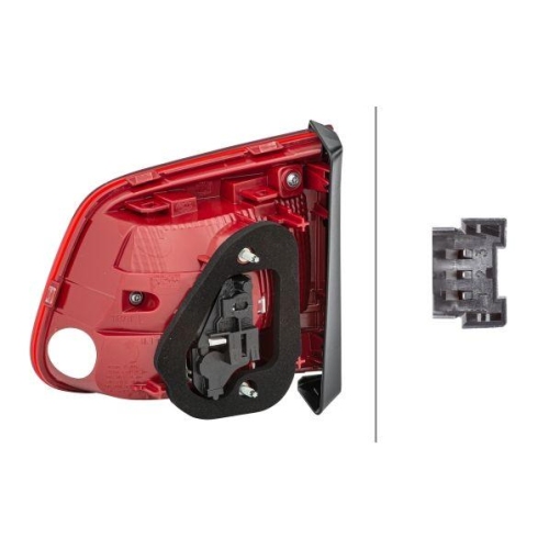 HELLA Heckleuchte 2SA 010 739-091 f&uuml;r VW, links