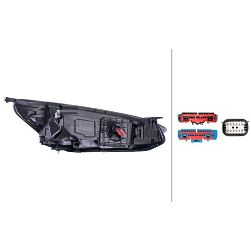 HELLA 1EX 354 859-131 Hauptscheinwerfer f&uuml;r FORD, links