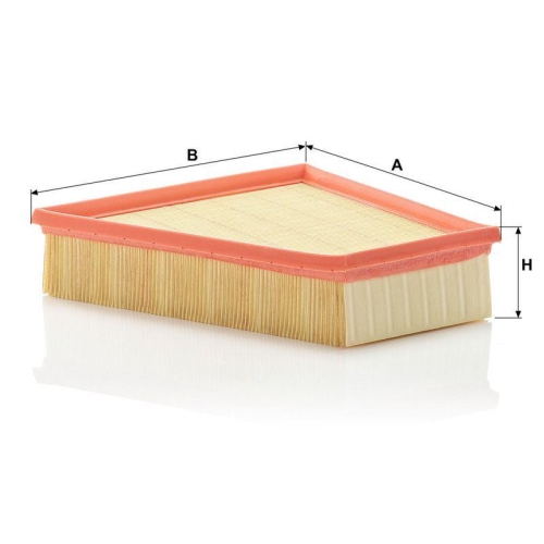 Luftfilter MANN-FILTER C 2295/2 f&uuml;r VAG