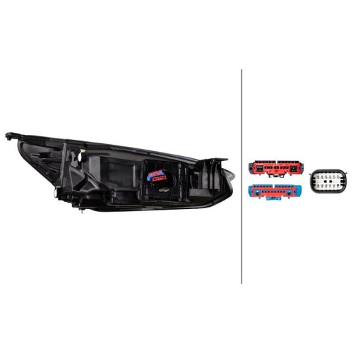 HELLA 1EX 354 859-091 Hauptscheinwerfer f&uuml;r FORD, links