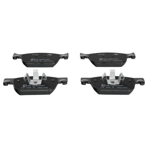 Bremsbelagsatz, Scheibenbremse ATE 13.0460-7338.2 f&uuml;r VOLVO, Vorderachse