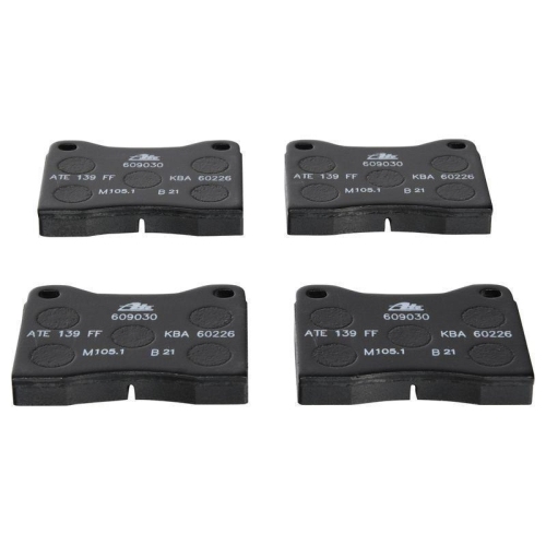 Bremsbelagsatz, Scheibenbremse ATE 13.0460-9030.2 f&uuml;r BMW, Vorderachse
