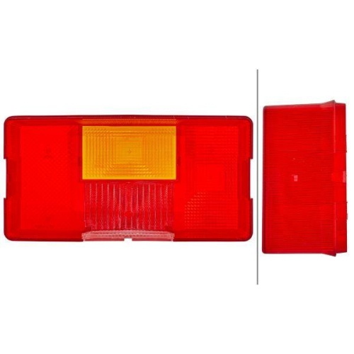 HELLA Lichtscheibe, Heckleuchte 9EL 136 833-011 f&uuml;r AEBI BMW MERCEDES-BENZ HAKO