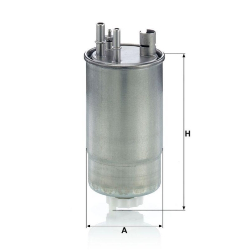 Kraftstofffilter MANN-FILTER WK 853/24 f&uuml;r OPEL GENERAL MOTORS