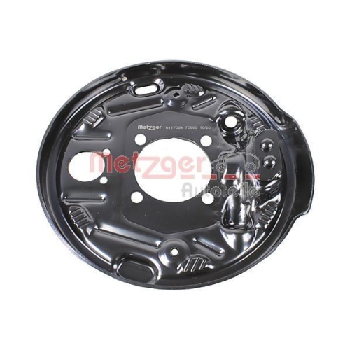 Bremstr&auml;gerplatte METZGER 6117054 GREENPARTS f&uuml;r SMART, Hinterachse rechts