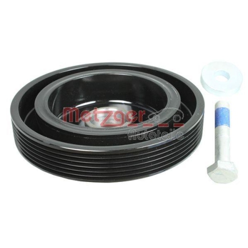 Riemenscheibe, Kurbelwelle METZGER 6400072 KIT + f&uuml;r CITRO&Euml;N FIAT LANCIA PEUGEOT