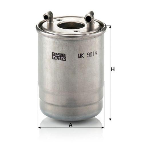 Kraftstofffilter MANN-FILTER WK 9014 z f&uuml;r MERCEDES-BENZ
